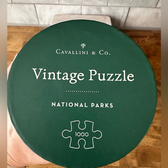 Cavallini & Co. National Parks Vintage Puzzle (Brand New) - Picture 3 of 5